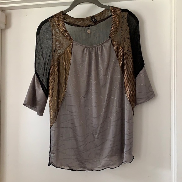 Sheer sparkly top - Picture 1 of 2